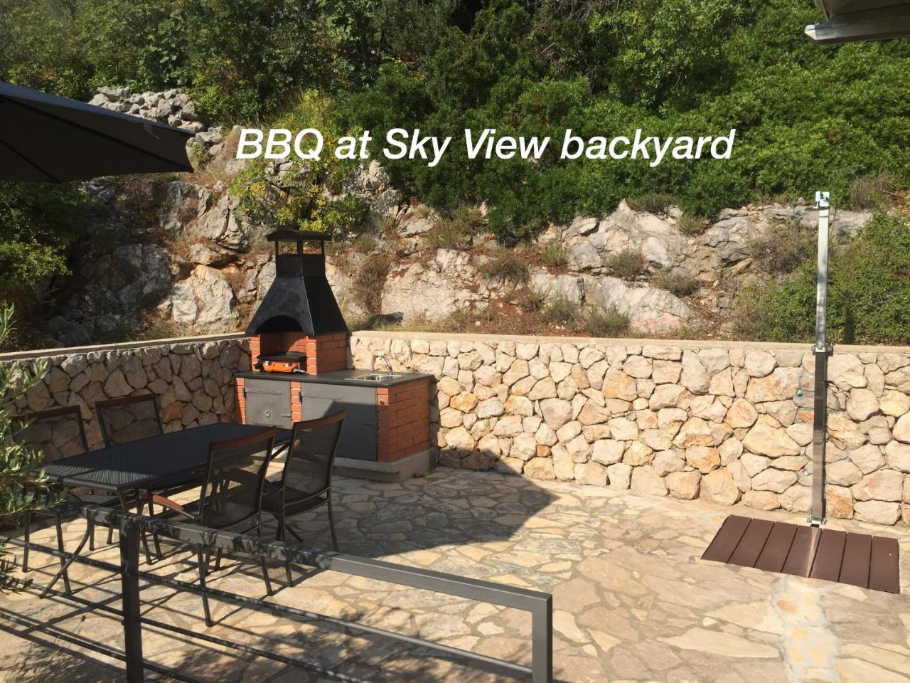 Gavza Sky View Apartment Cres Exterior foto
